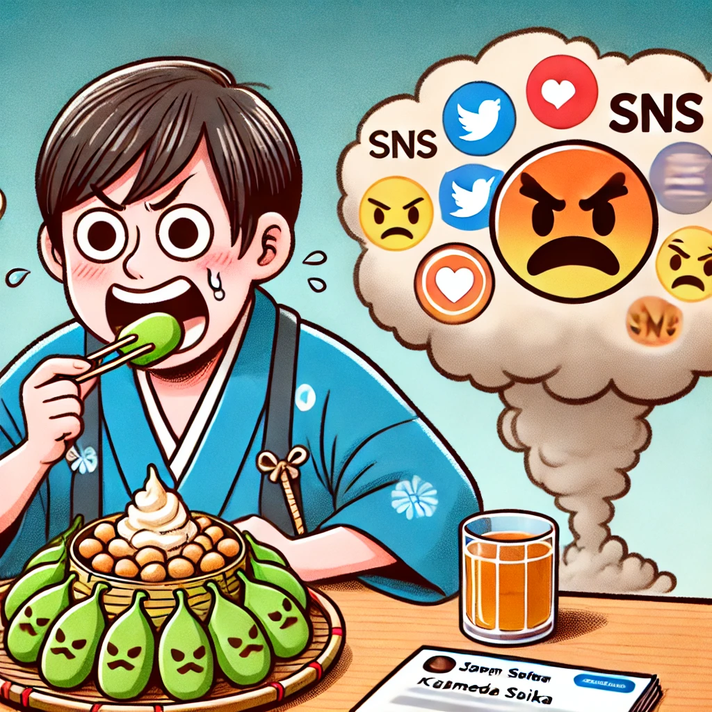 亀田製菓のSNS炎上の真相を徹底解説!柿の種が火種に? | キニッター