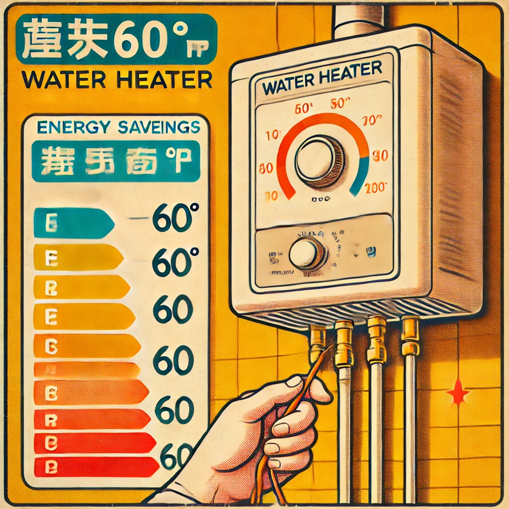 給湯器の温度設定