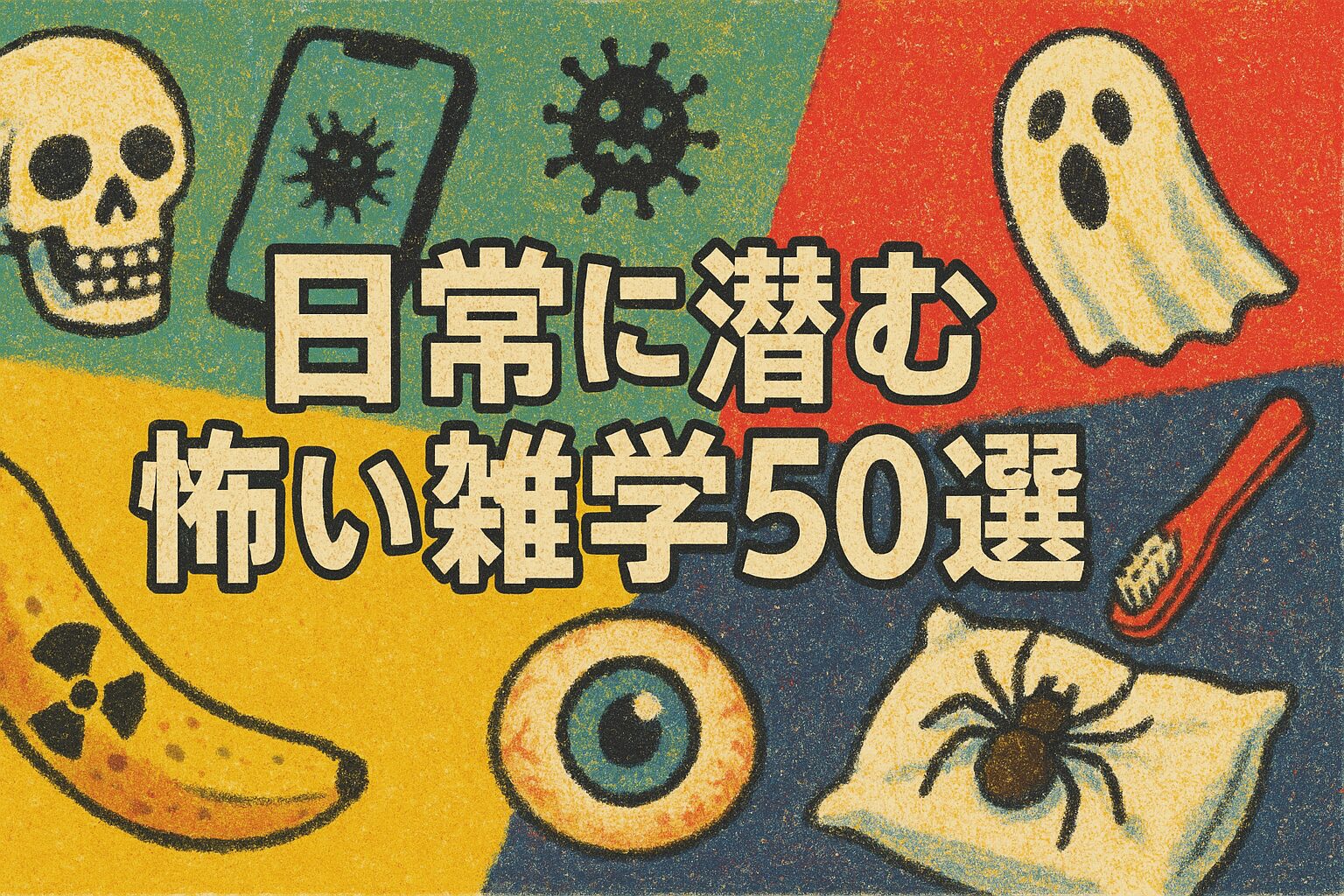 怖い雑学50選！