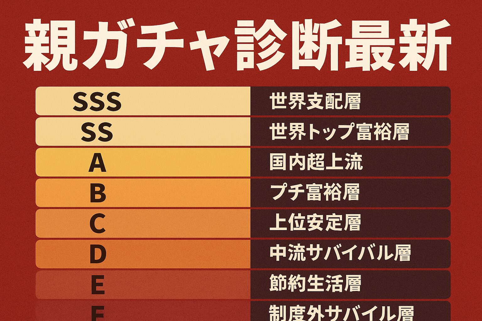 親ガチャ診断