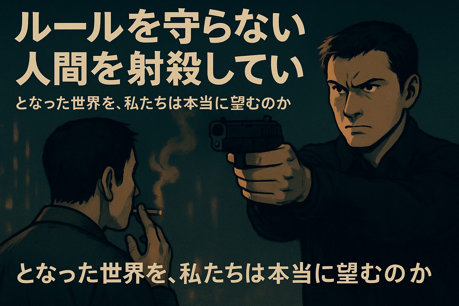 ルールはどこまで人に強制していいものなのか