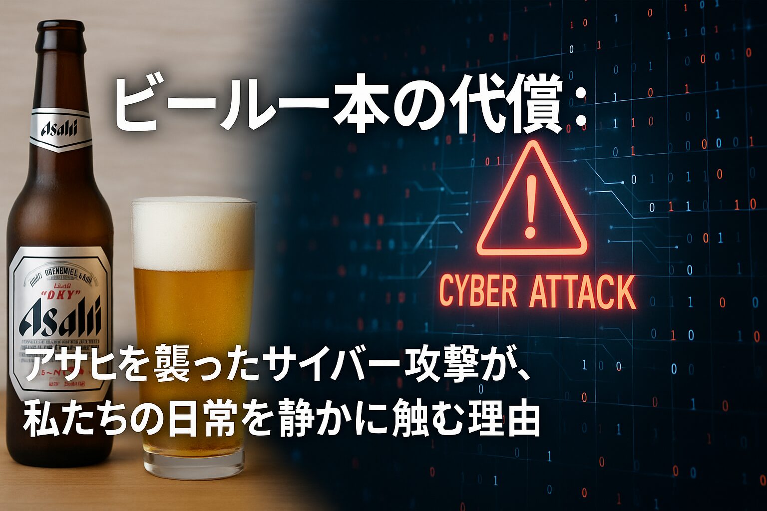 アサヒビールサイバー攻撃