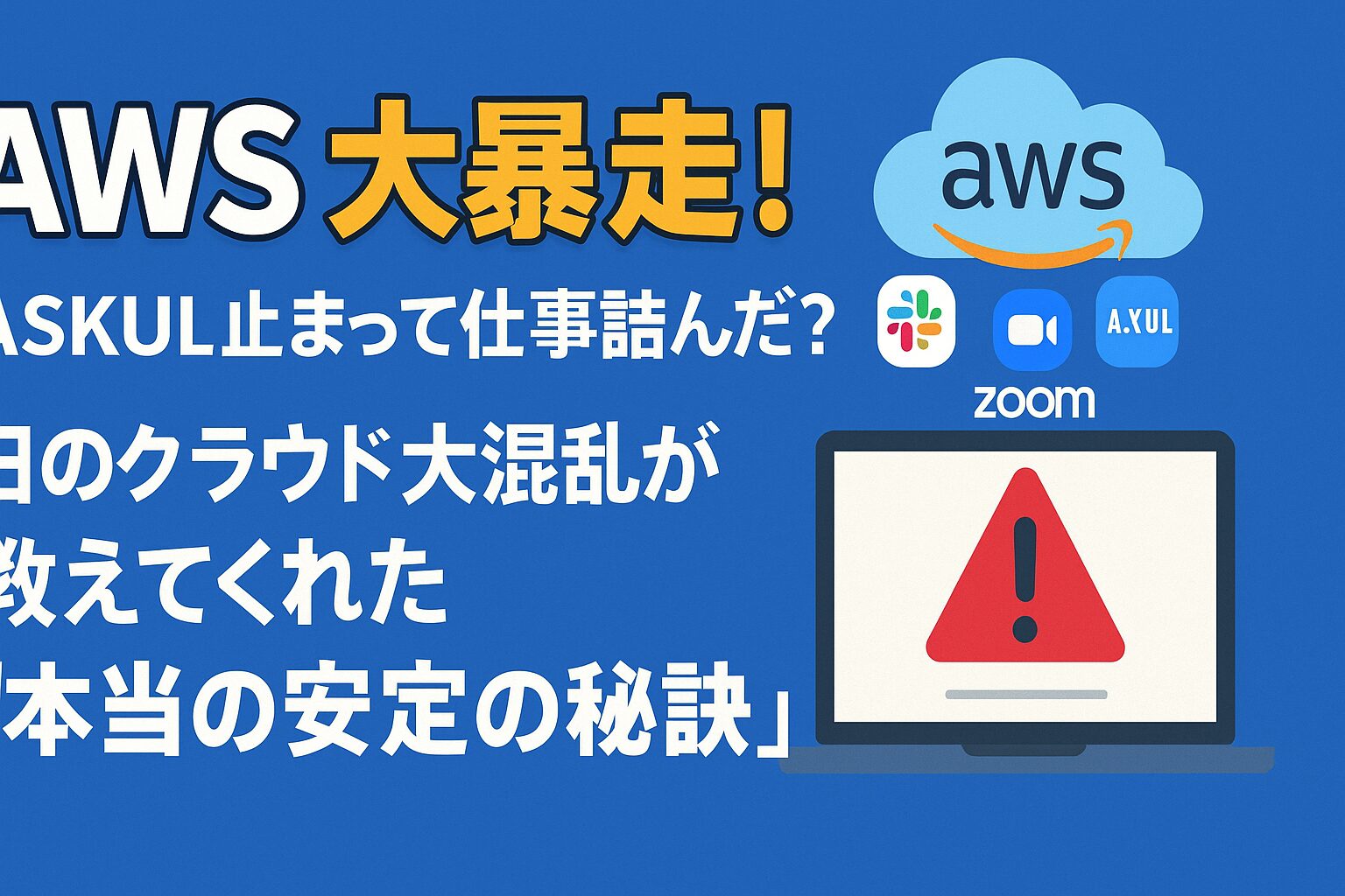 クラウドを使うのを やめるべき？使うべき？