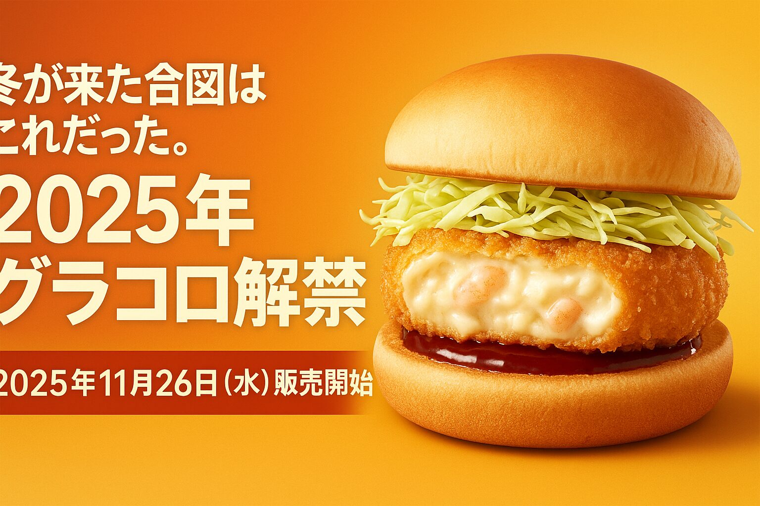 グラコロの季節か