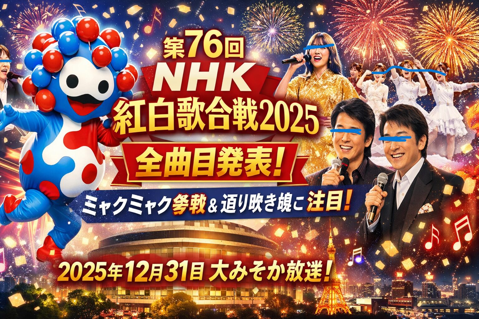 2025紅白最新情報