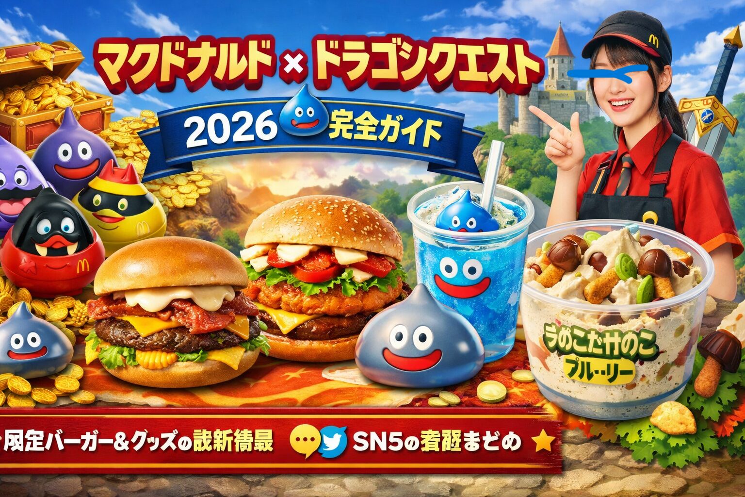 「ドラクエ×マック」コラボ！