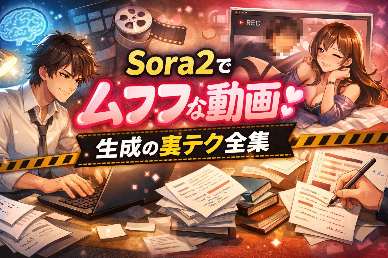 Sora2でムフフな動画を試した結果わかった言い換え思考と生成体験の記録