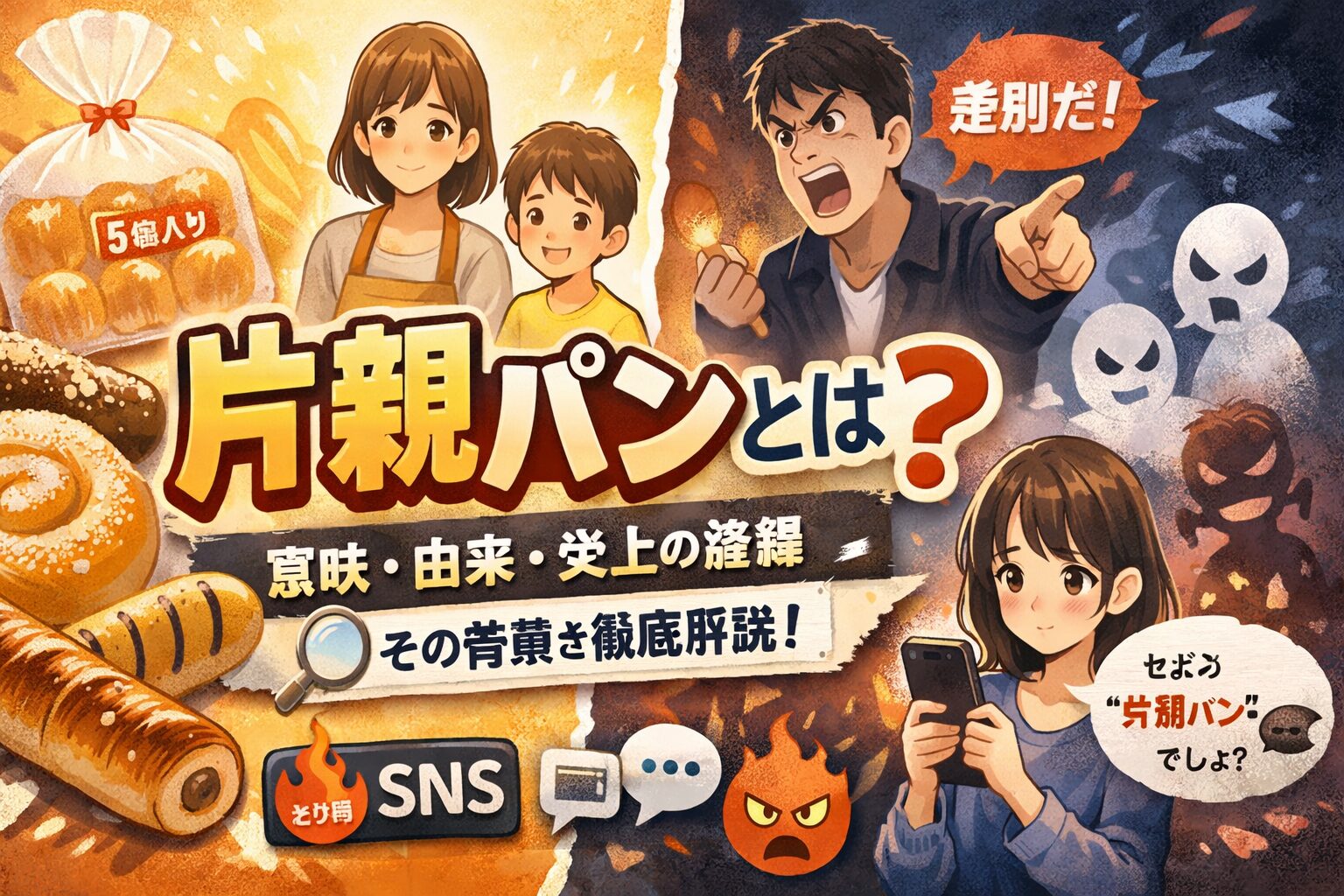 片親パンとは何か？意味・由来・炎上の経緯とSNSで議論された背景を整理