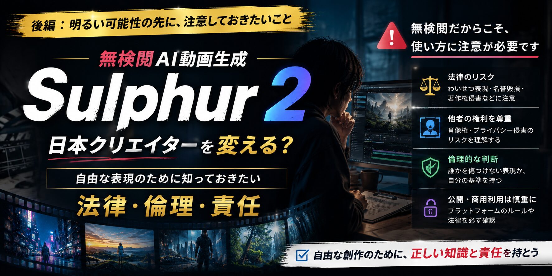 Sulphur 2の注意点とは？