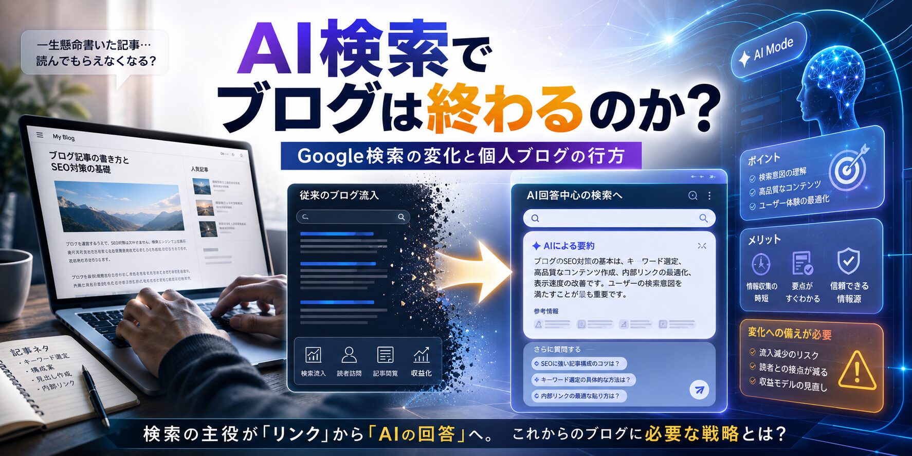 個人ブログの生き残り方