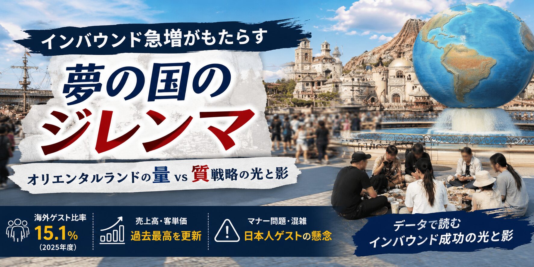 東京ディズニーシー 外国人座り込み問題