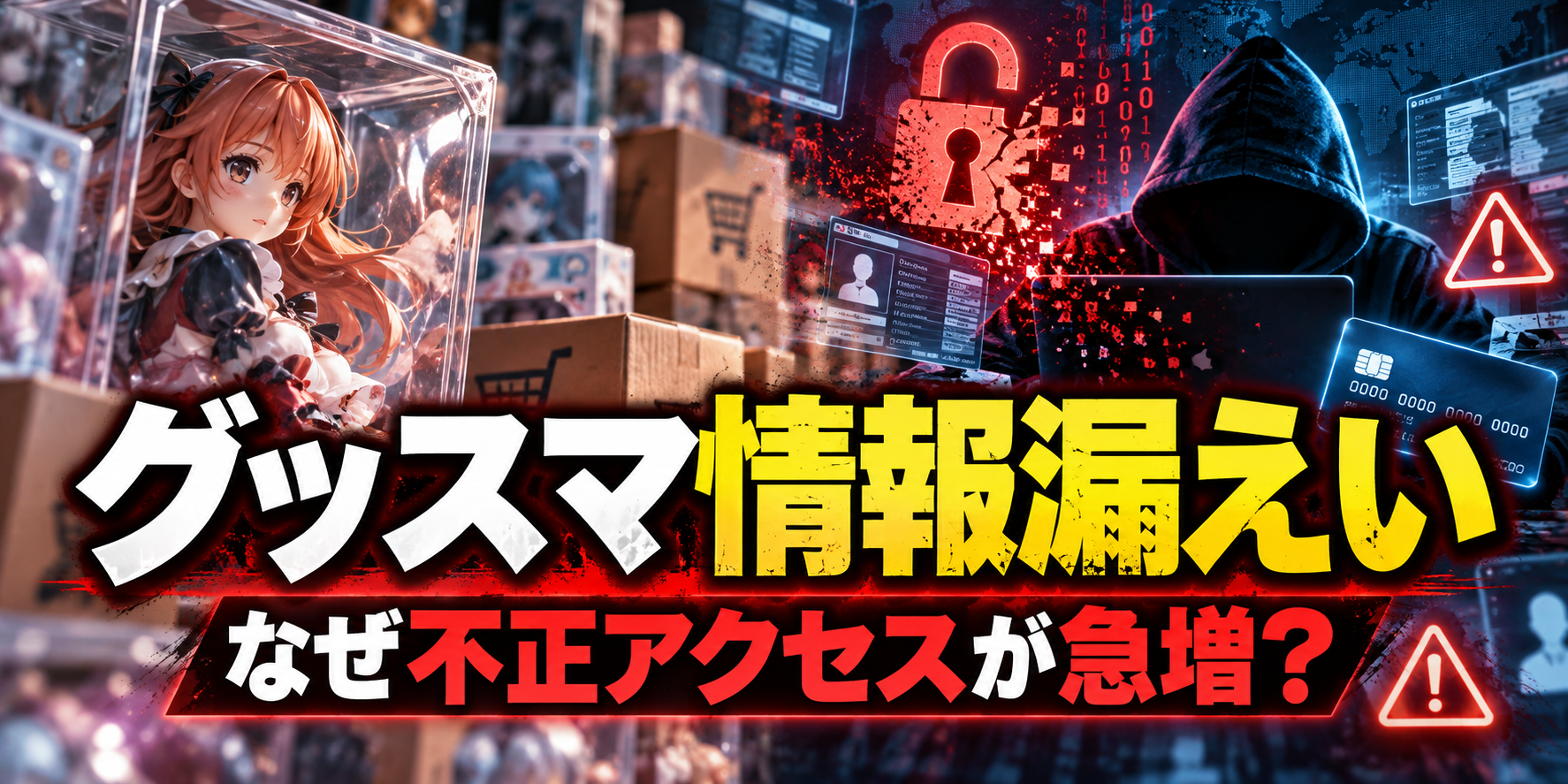 グッスマ情報漏えいと急増する不正アクセス